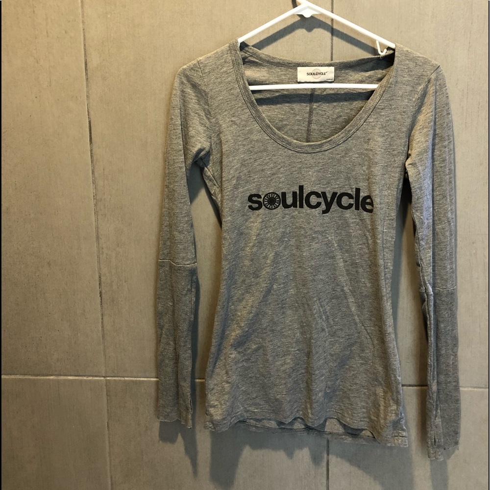 Gray Soulcycle Long Sleeve